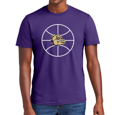  Queen Creek Girls Basketball Player Purple T-Shirt  Thumbnail