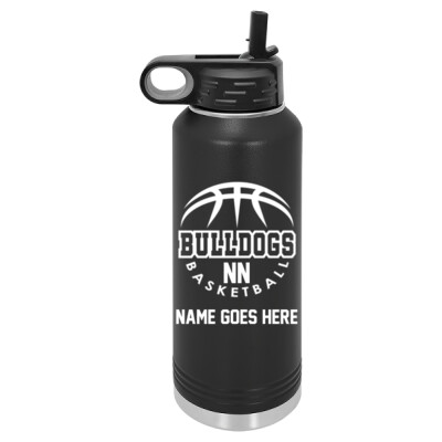 Girls Basketball 40oz Water Bottle Thumbnail